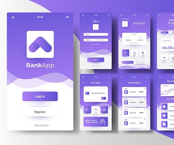 design of banking app